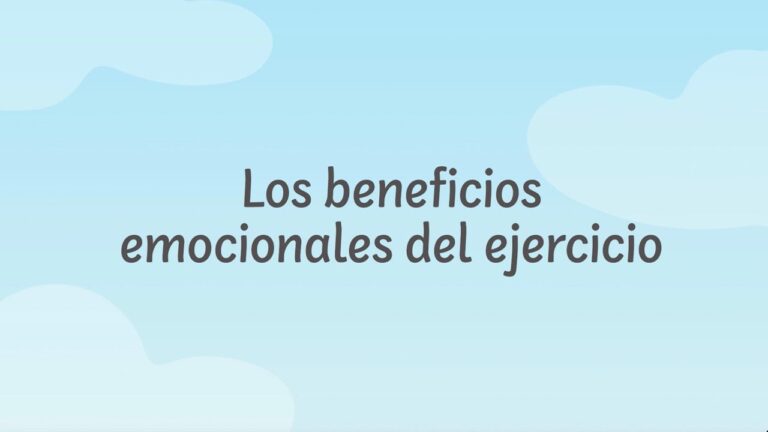 Mejora del Bienestar Emocional a Través de la Actividad Física