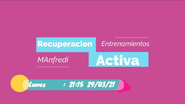 Recuperación Activa en el Entrenamiento Funcional: Clave para el Rendimiento